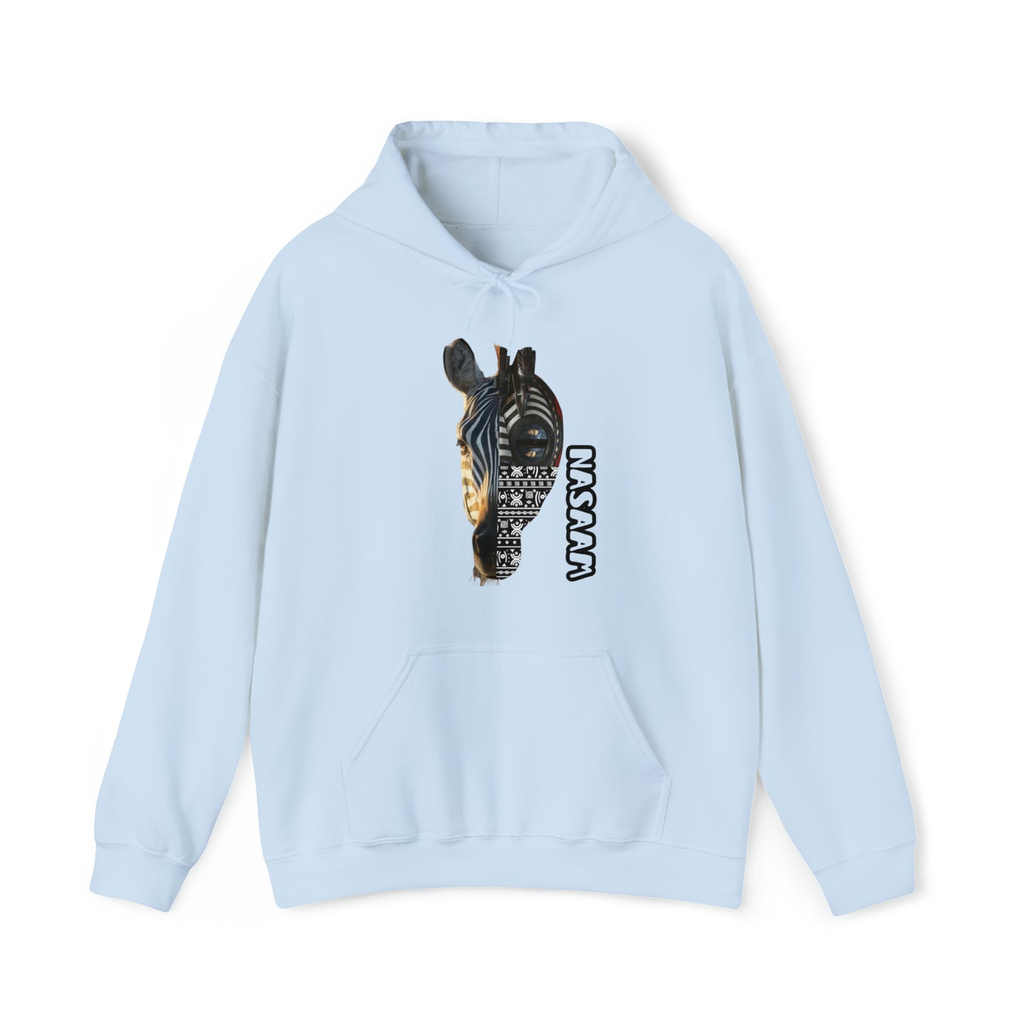 Zebra Hoodie (front)